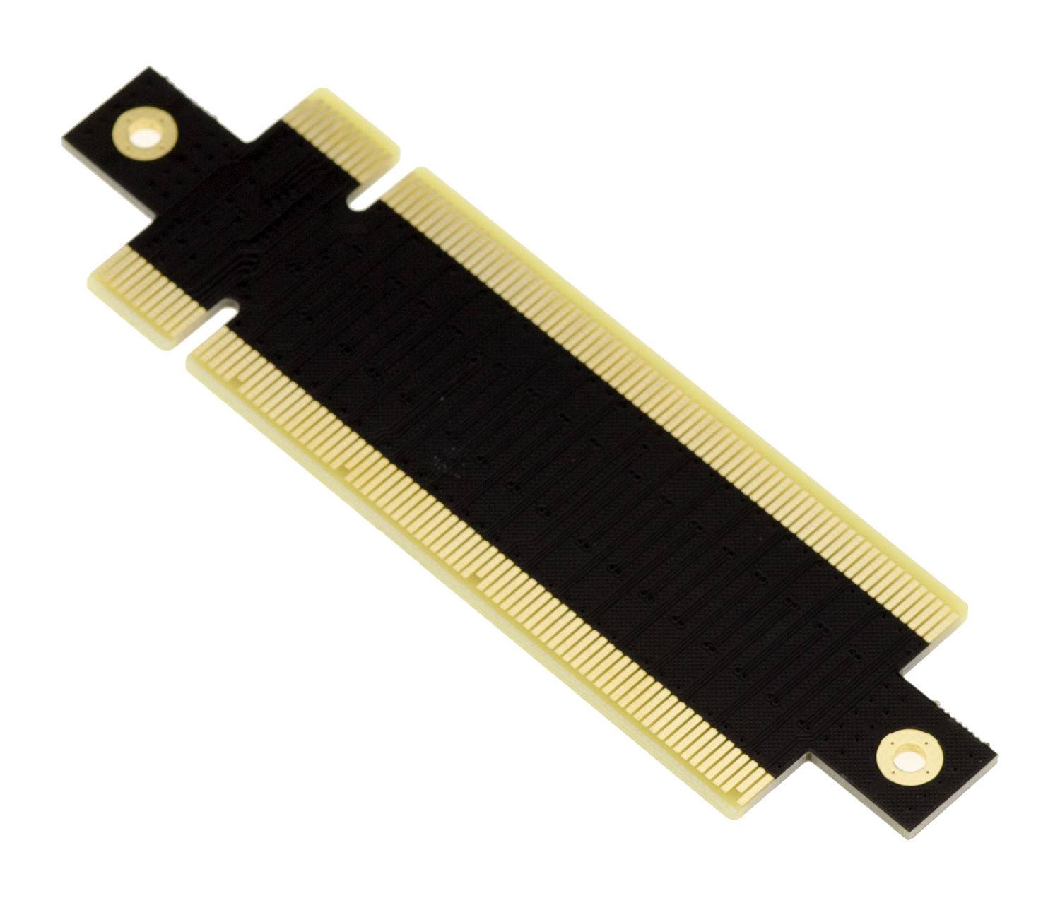 Changeur de genre riser PCI express x16 Mâle Mâle à 180° PCIe 16x-1