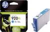 HP 920XL Encre d'origine cyan CD972AE Encre