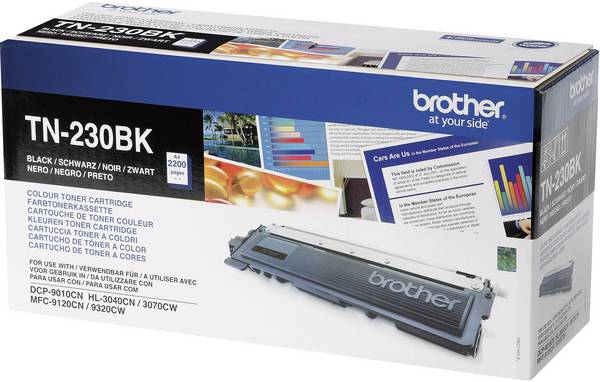 Brother Cassette de toner TN-230BK TN230BK d'origine noir 2200 pages