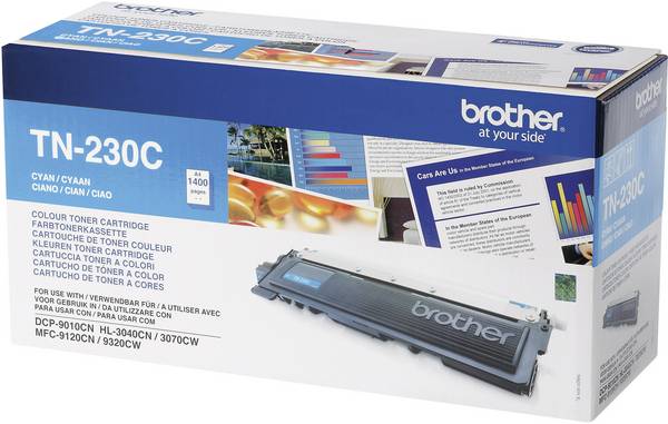 Cassette de toner d'origine Brother TN-230C cyan