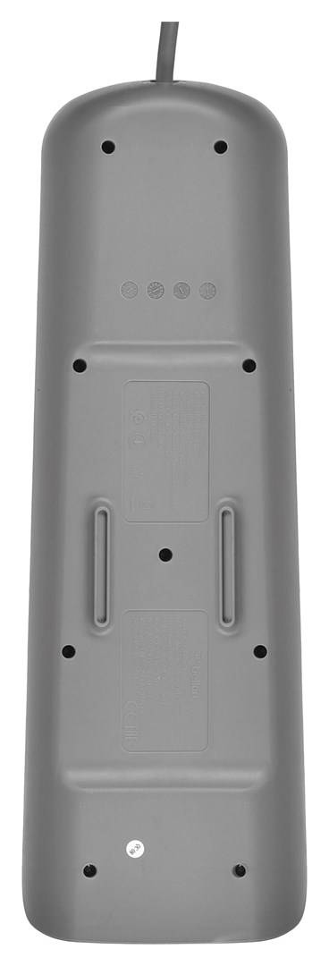 Multiprise Parafoudre 6 Prises / 2 Ports USB-A avec Câble 2m-3
