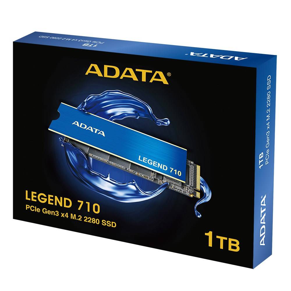 SSD NVMe Adata Legend 710 1 To M.2 2280 PCIe 3.0 x4 2400/1800 MB/s DissipateurThermique-5