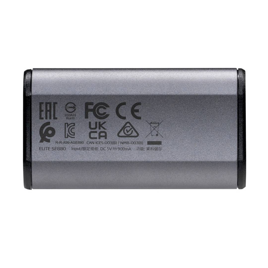 ADATA SE880, 1 To, USB Type-C, 3.2 Gen 2 (3.1 Gen 2), 2000 Mo/s, Gris-3
