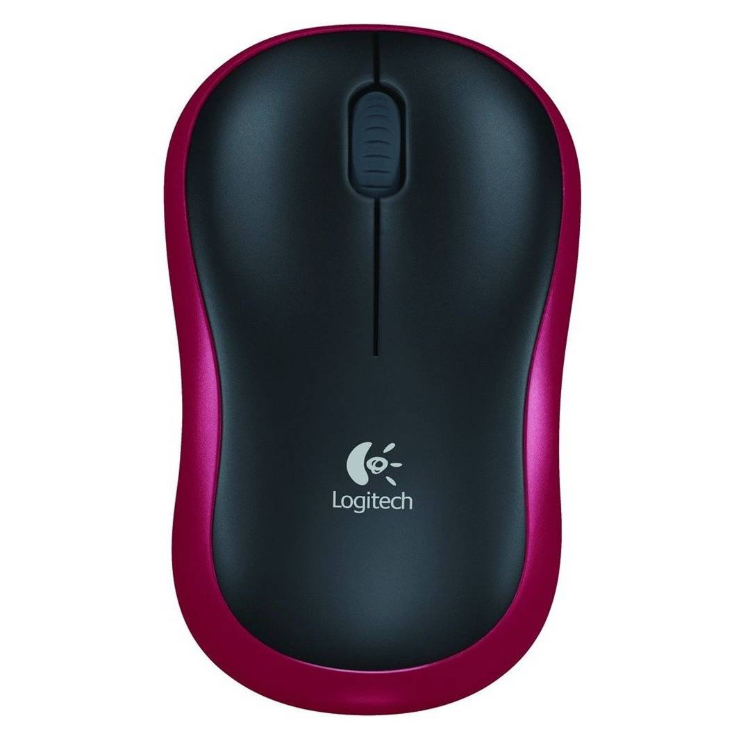 Souris optique Logitech M185 rouge-7