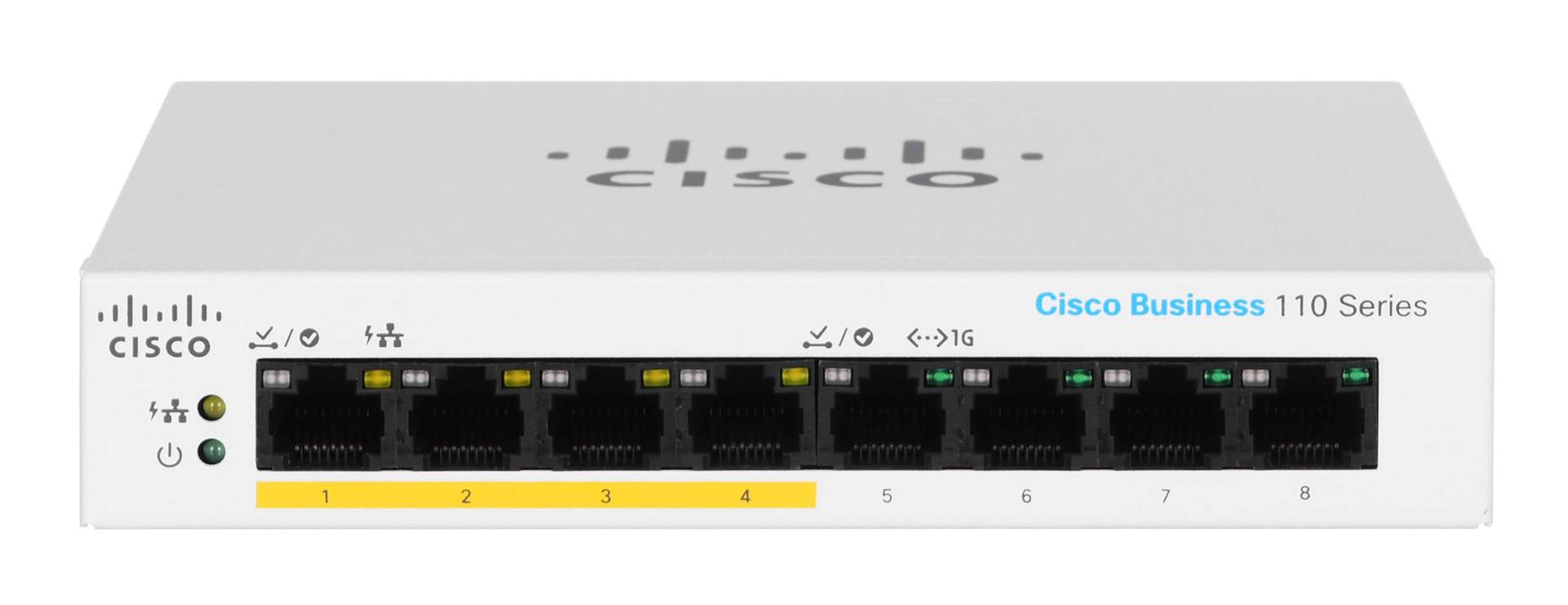 CISCO CBS110 Unmanaged 8-port GE Desktop-0