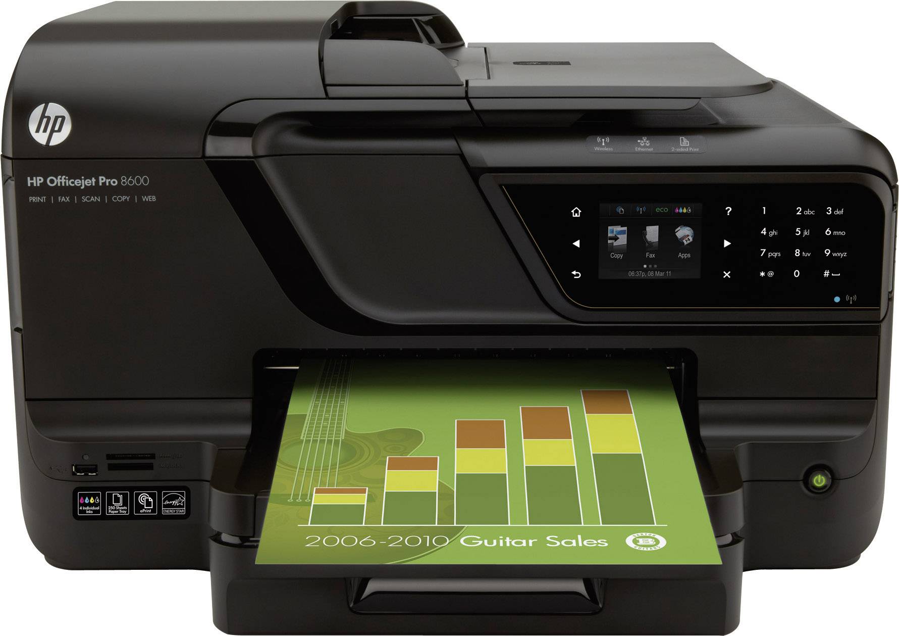 Imprimante Multifonction Hp Officejet Pro 8600 E All In One N911a Conradfr 3645