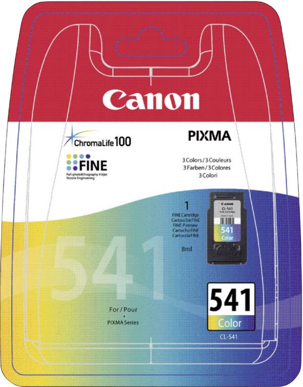 Cartouche d'encre Canon CL-541 couleur