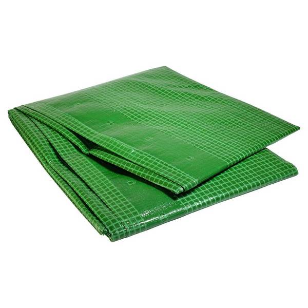 Bâche bois Tecplast vr170bo 2x3 m - bâche armée verte - haute qualité