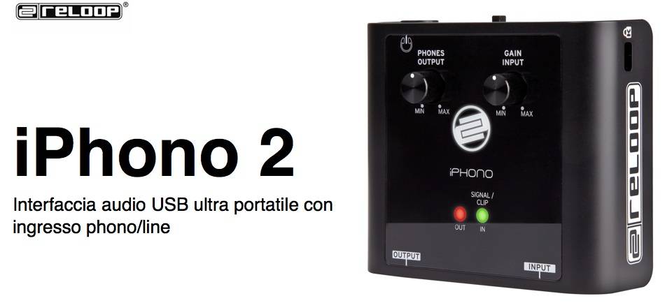 Préamplificateur phono Reloop iPhono 2-2
