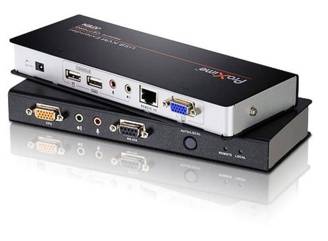 ATEN CE770-AT-G VGA, jack, USB 2.0 câble réseau RJ45 300 m-8