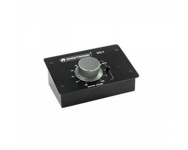 Régulateur de volume sonore Stéréo Omnitronic VC-1-1