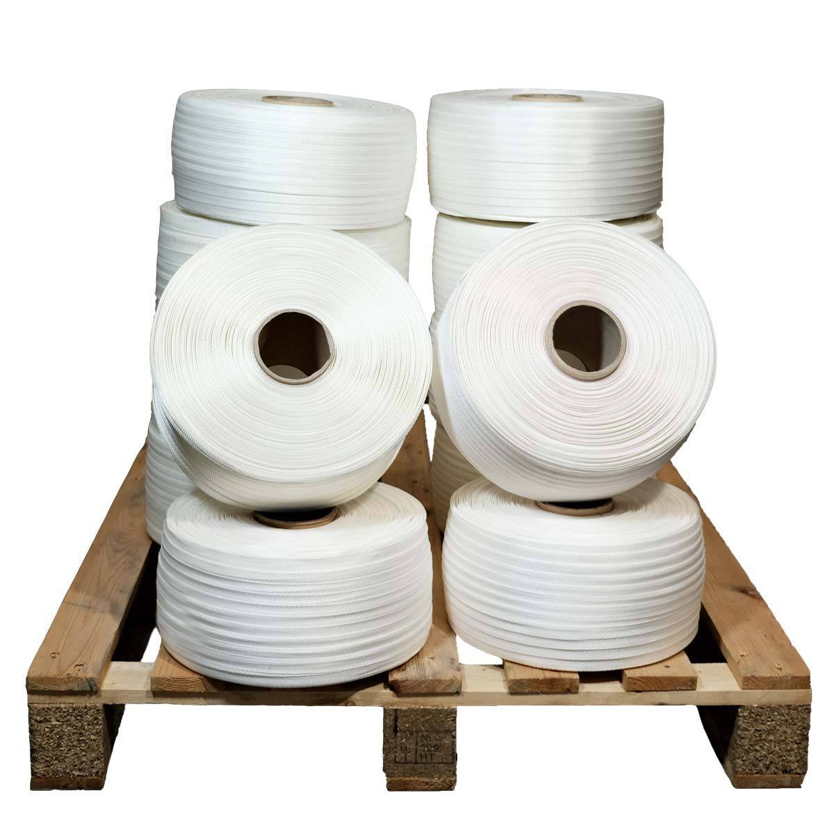 Lot de 12 Feuillards tressés 13 mm x 1100 m dont 2 OFFERTS - TECPLAST LFT2-0