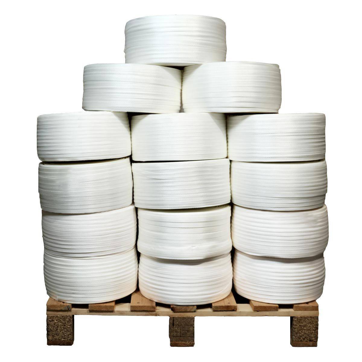 Lot de 38 Feuillards tressés 13 mm x 1100 m dont 8 OFFERTS - TECPLAST LFT4-0