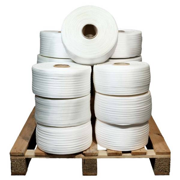 Lot de 25 Feuillards tressés 19 mm x 500 m dont 5 OFFERTS - TECPLAST LFT3