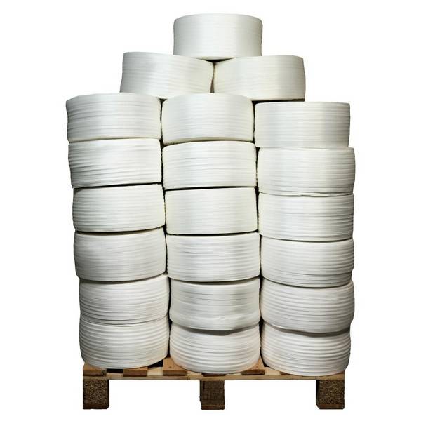 Lot de 52 Feuillards tressés 19 mm x 500 m dont 12 OFFERTS - TECPLAST LFT5