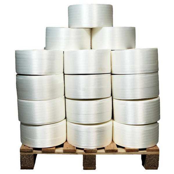 Lot de 38 Feuillards fil à fil 19 mm x 600 m dont 8 OFFERTS - TECPLAST LFF4