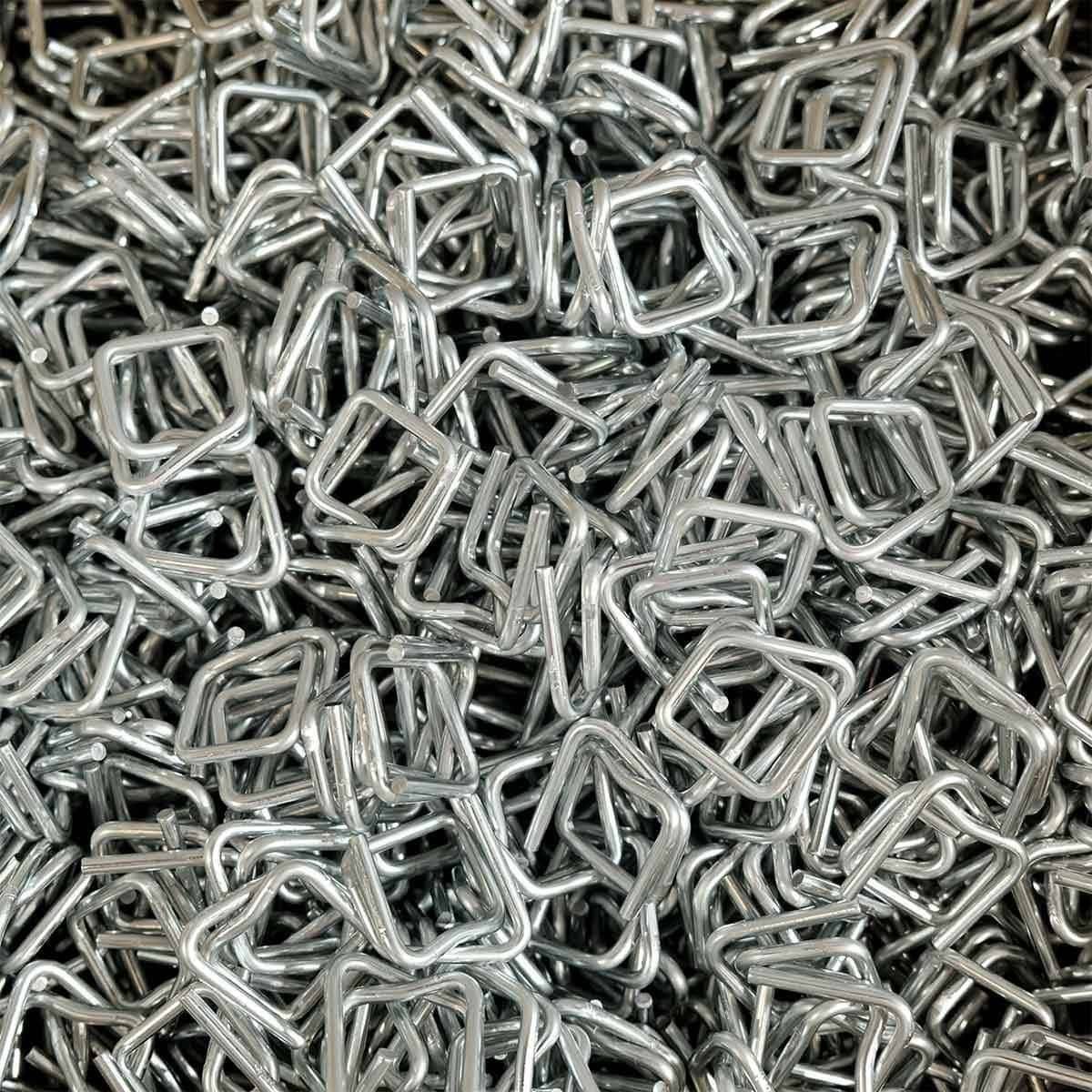 Lot de 500 Boucles pour Feuillard de cerclage 16 mm - Qualité PRO TECPLAST BC-3