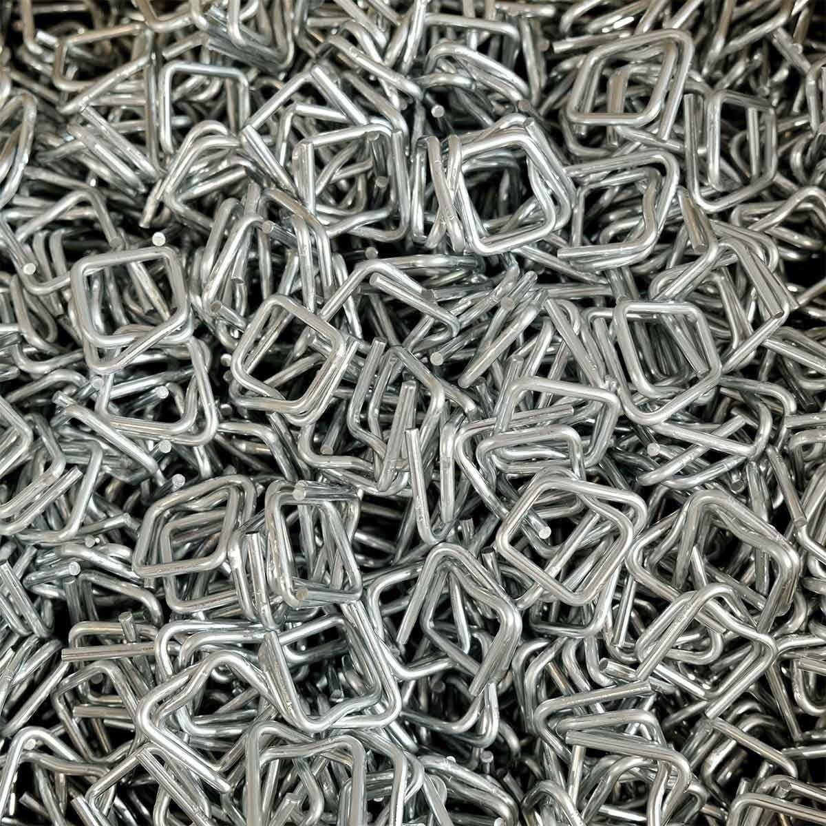 Lot de 250 Boucles pour Feuillard de cerclage 13 mm - Qualité PRO TECPLAST BC-3