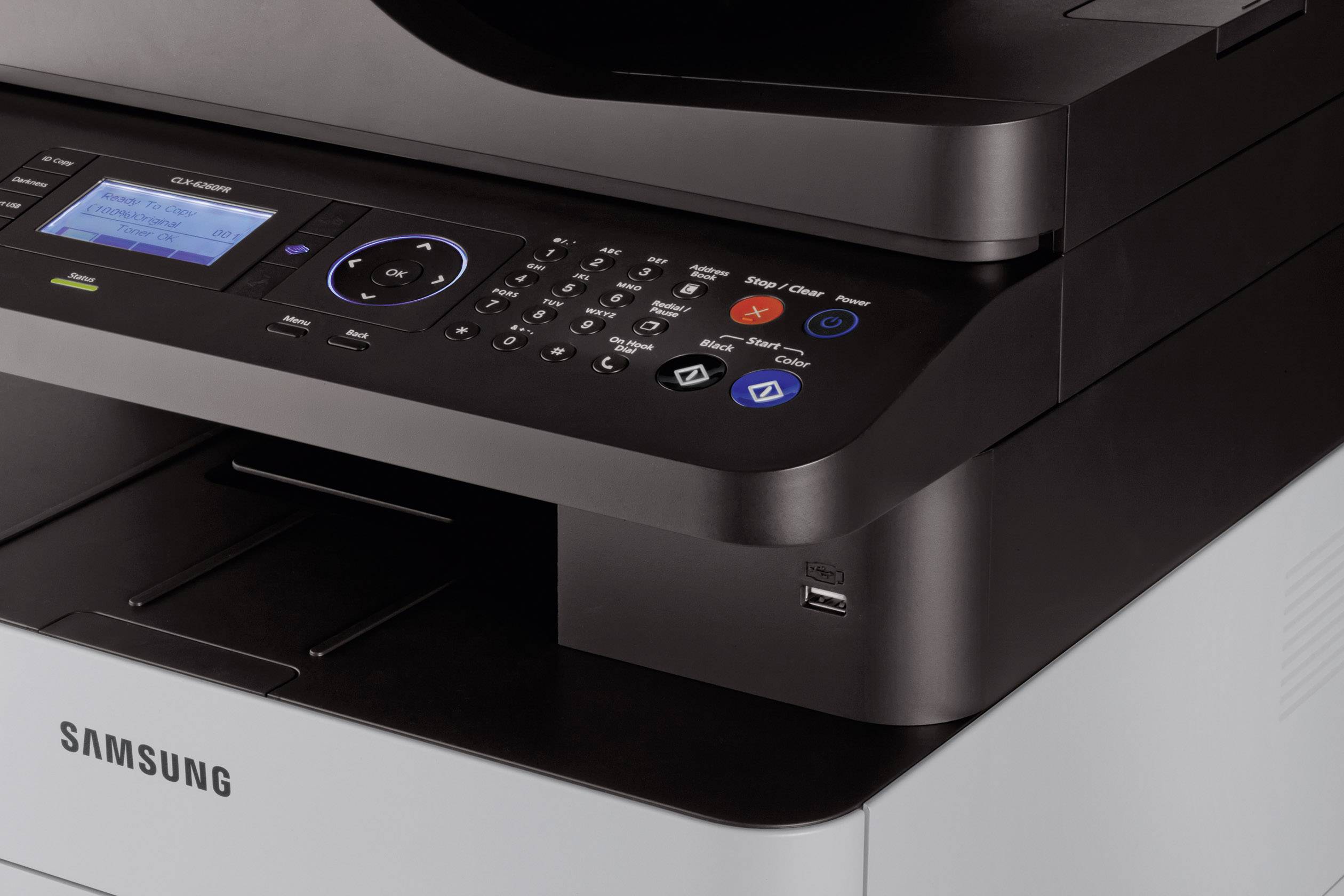 Samsung CLX-6260FR Imprimante multifonction A4 imprimante, scanner, photocopieur, fax chargeur automatique de documents,-2