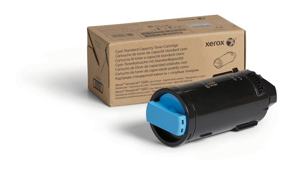 Xerox Cartouche de toner Cyan de Capacité standard Imprimante couleur ® VersaLink® C600​/​multifonctions ® VersaLink® C6-1