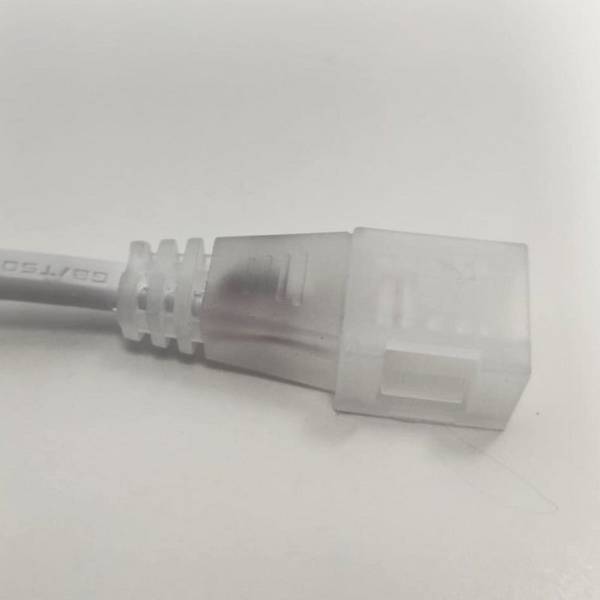 Connecteur Électrique pour Ruban LED 24V/220V Silicone 10x10mm - SILAMP