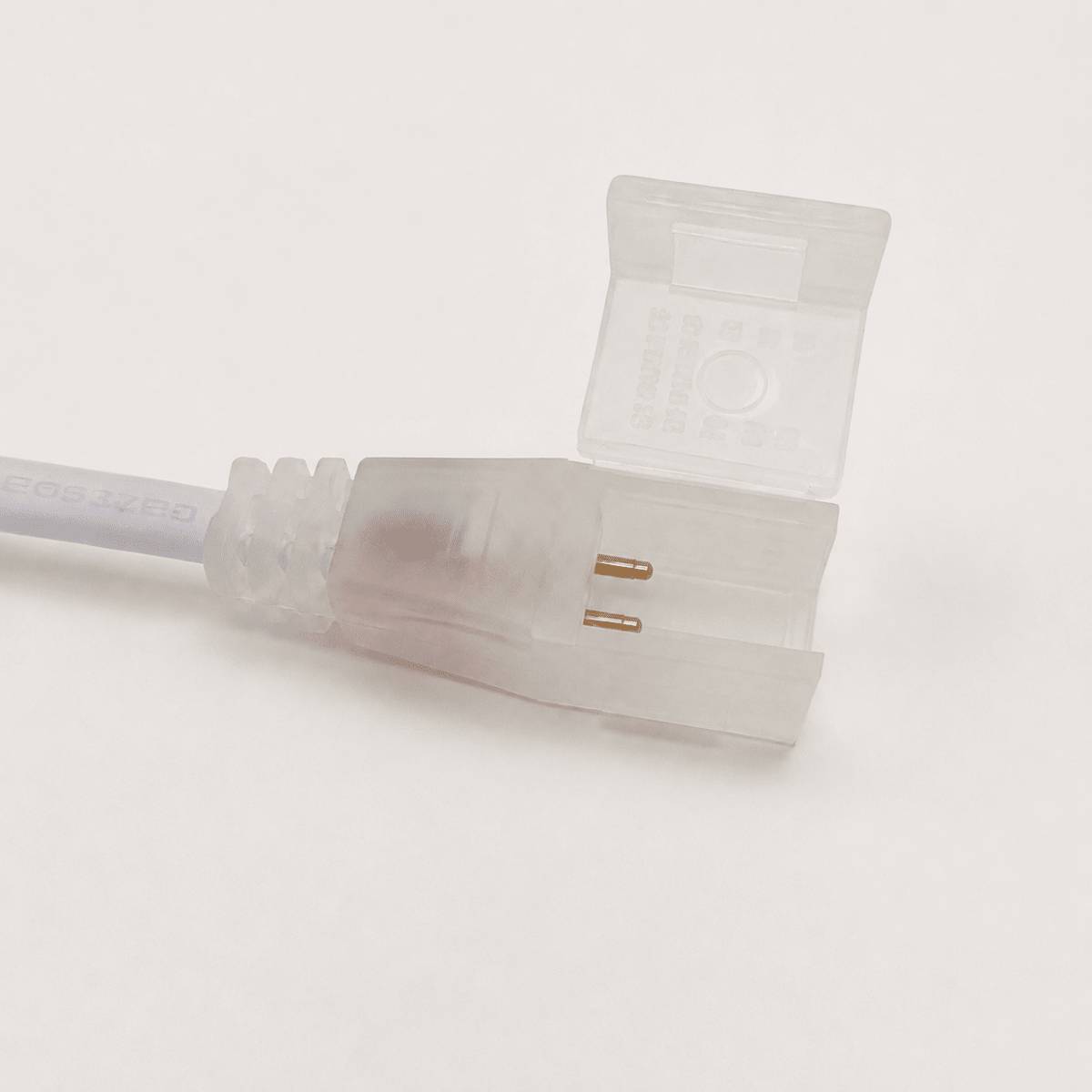 Connecteur Électrique pour Ruban LED 24V/220V Silicone 10x10mm - SILAMP-1