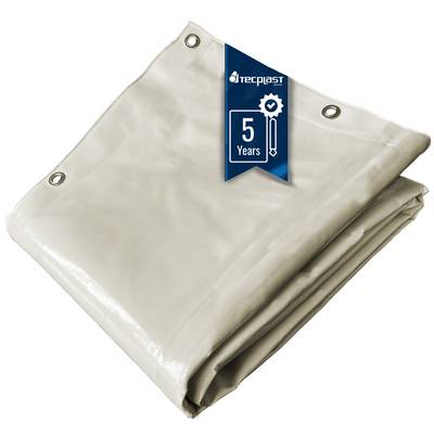 Bâche pour carport Tecplast lp506cp 2x3 m - blanc crème - garantie 5 ans-0