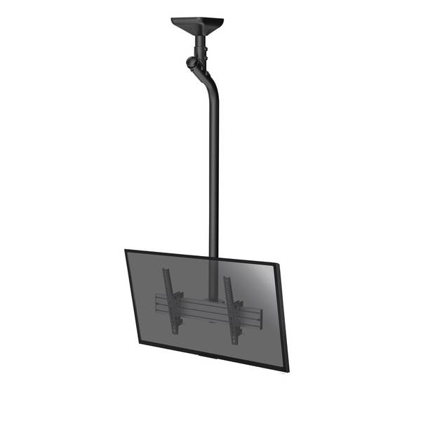 Support plafond inclinable pour 1 écran TV 43''-75'' - Hauteur 175cm