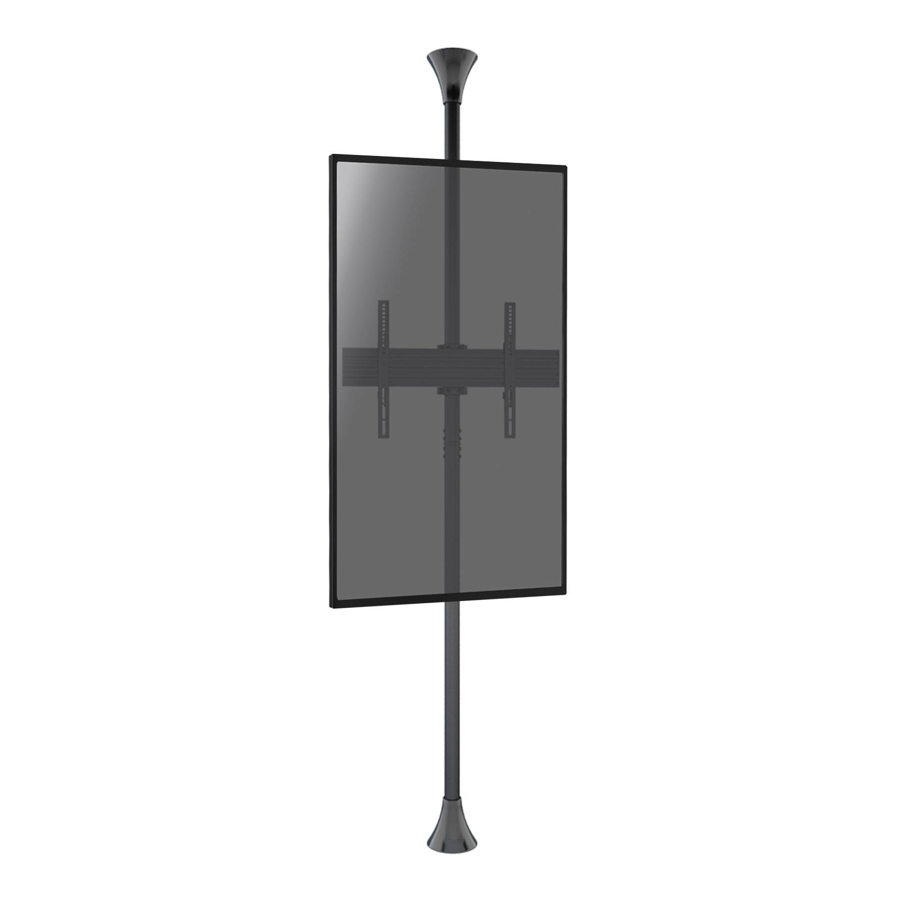 Support sol-plafond inclinable pour écran TV 55'' - 75'' - Version portrait-0