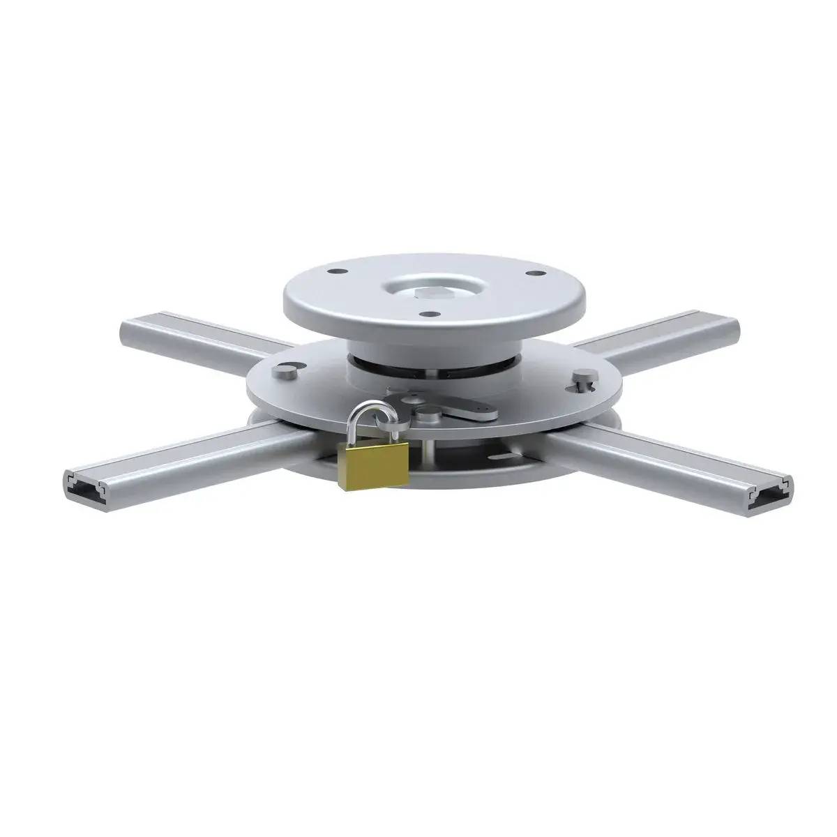 Support plafond vidéoprojecteur, Hauteur 6cm, Diamètre 16-33cm-0