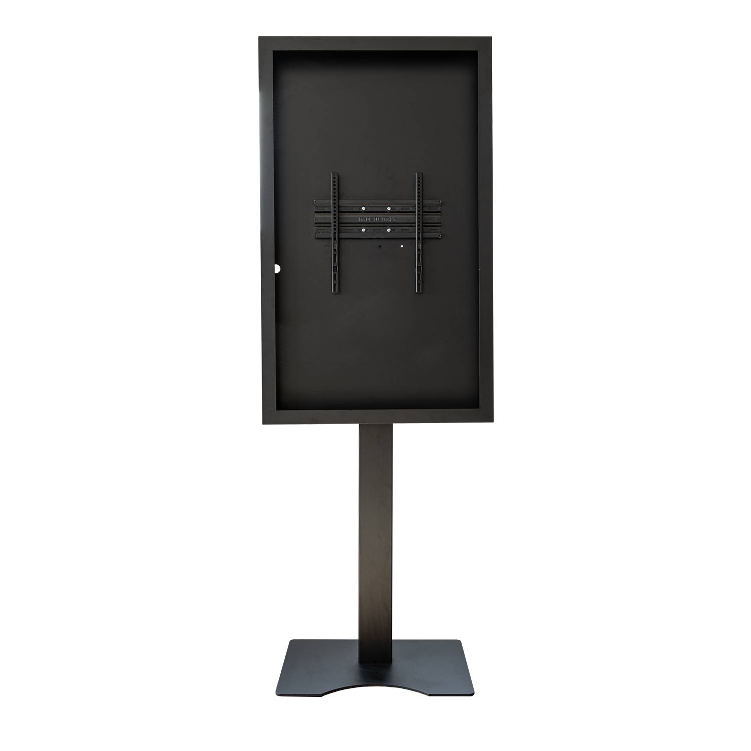 Support vitrine à poser, avec caisson portrait 55'' - Vesa 400x400 max-0