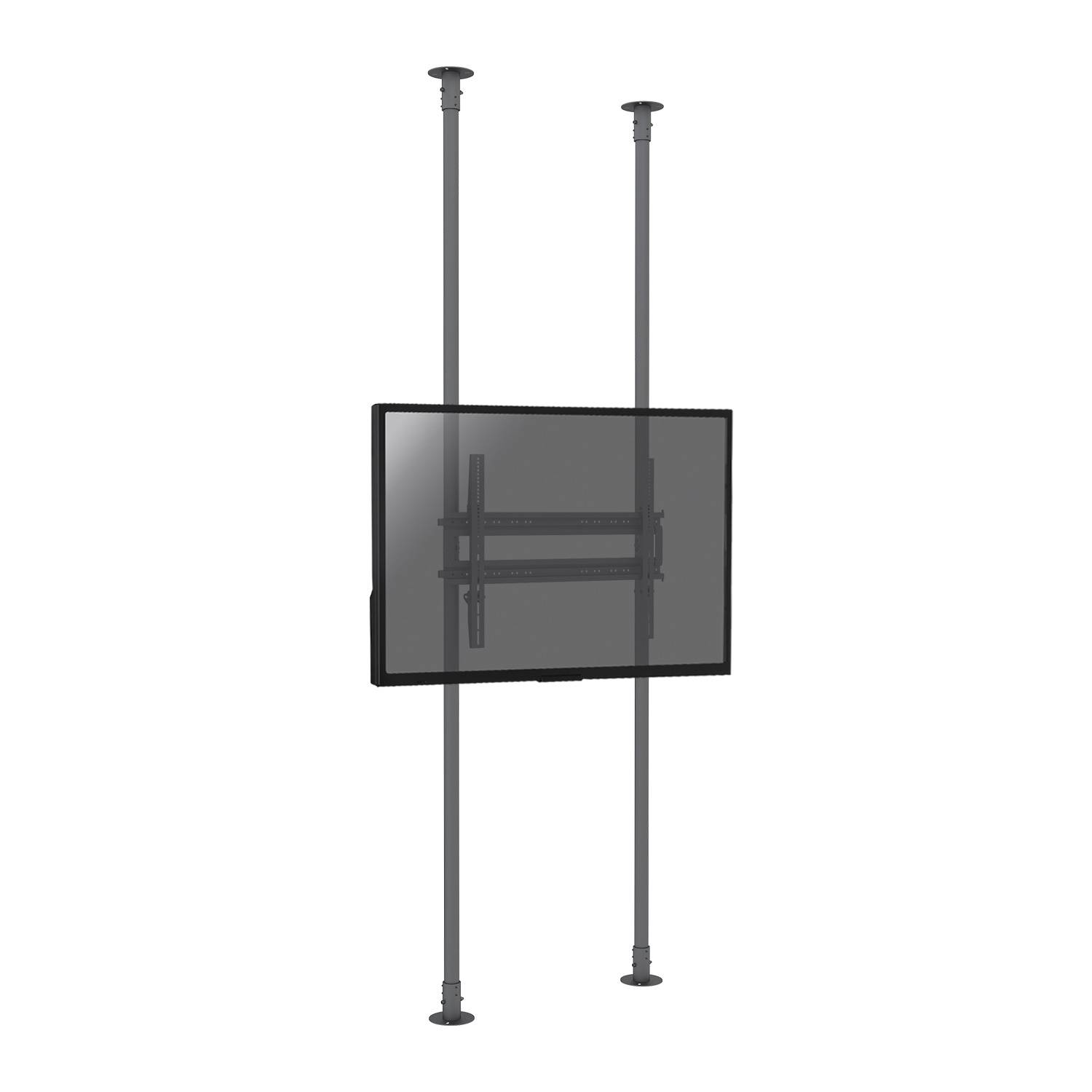 Support sol-plafond pour écran TV 50''- 100'' - Hauteur max 300cm-0