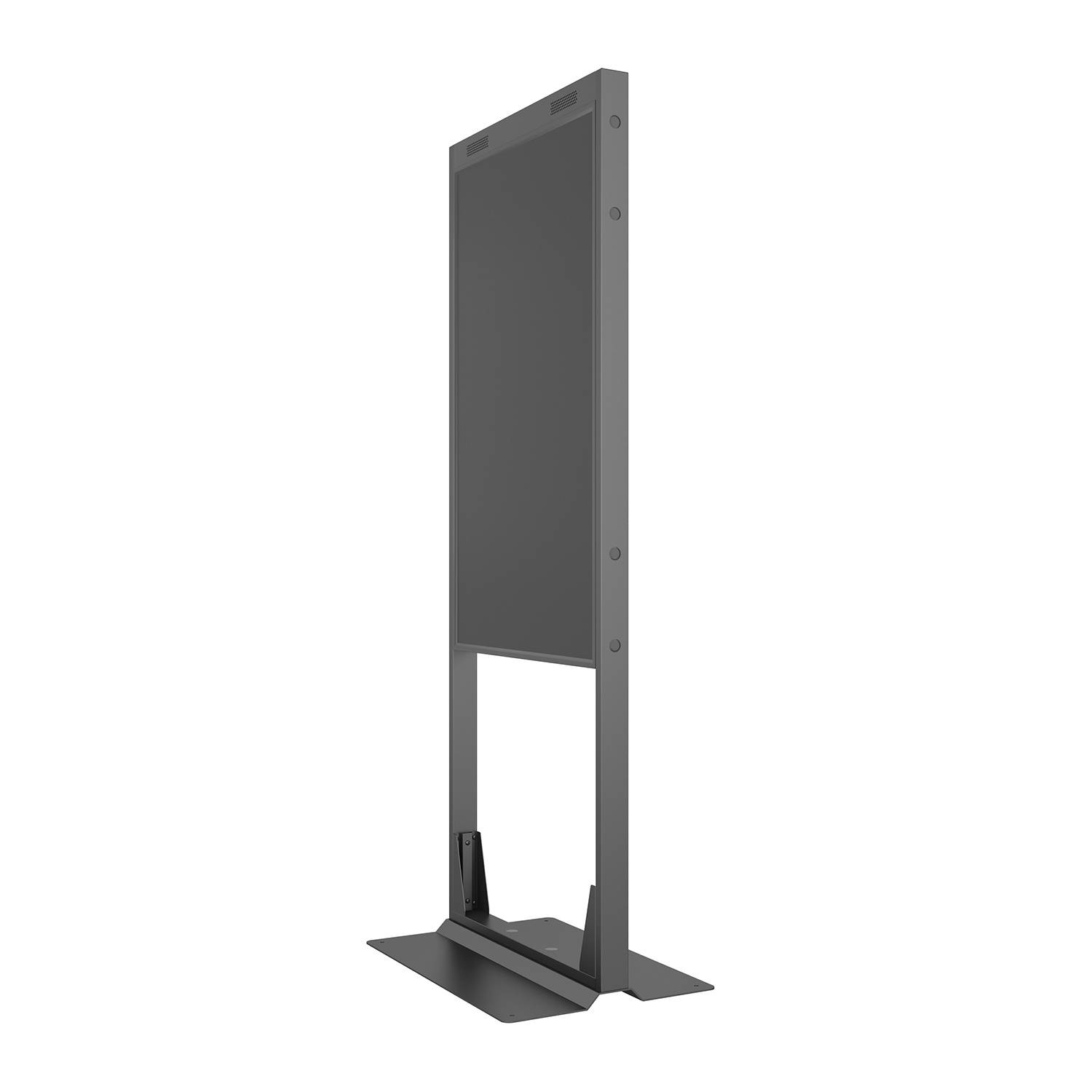 Support vitrine pour écran SAMSUNG OM55N-D - Base large-0