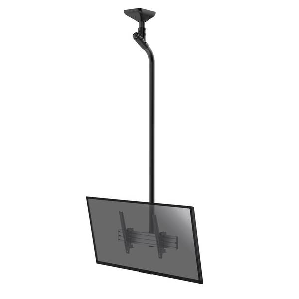 Support plafond inclinable pour 1 écran TV 43''-75'' - Hauteur 225cm