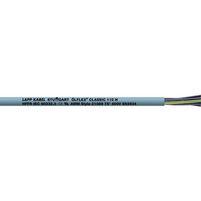 LAPP ÖLFLEX® CLASSIC 110 H Câble de commande 2 x 1 mm² gris 10019960-100 100 m