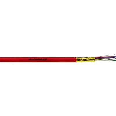 Câble d'alarme incendie LAPP J-Y(ST)Y 1708010-100 10 x 2 x 0.8 mm rouge 100 m