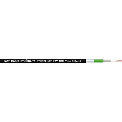LAPP 2170496-100 Câble réseau CAT 5 SF/UTP 2 x 2 x 0.50 mm² noir 100 m