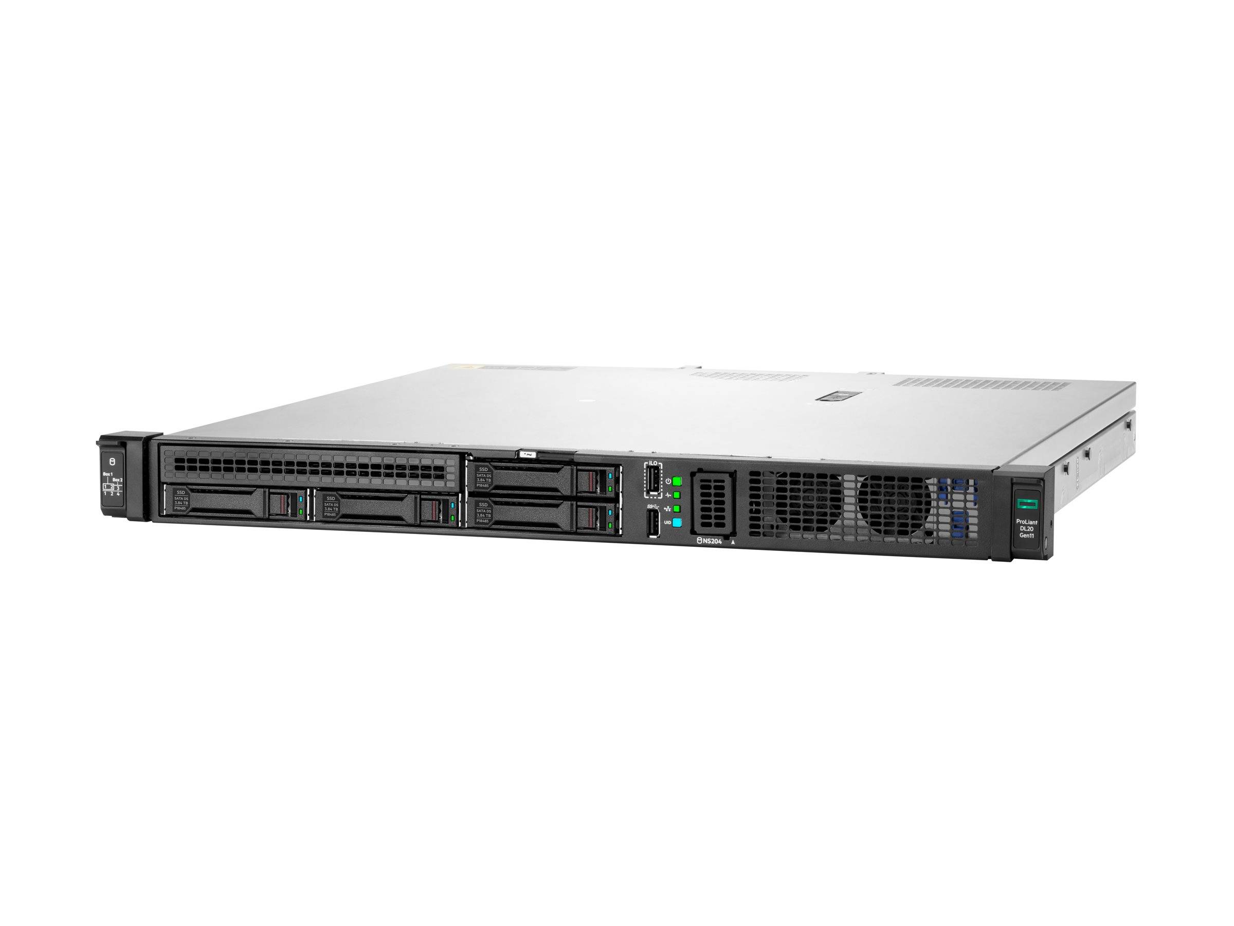 HPE ProLiant DL20 Gen11 Intel Xeon E-2436 6-Core (2.90GHz 18MB) 32GB (1 x 32GB) 2 x 480GB Hot-Plug 2.5in SFF Intel VROC