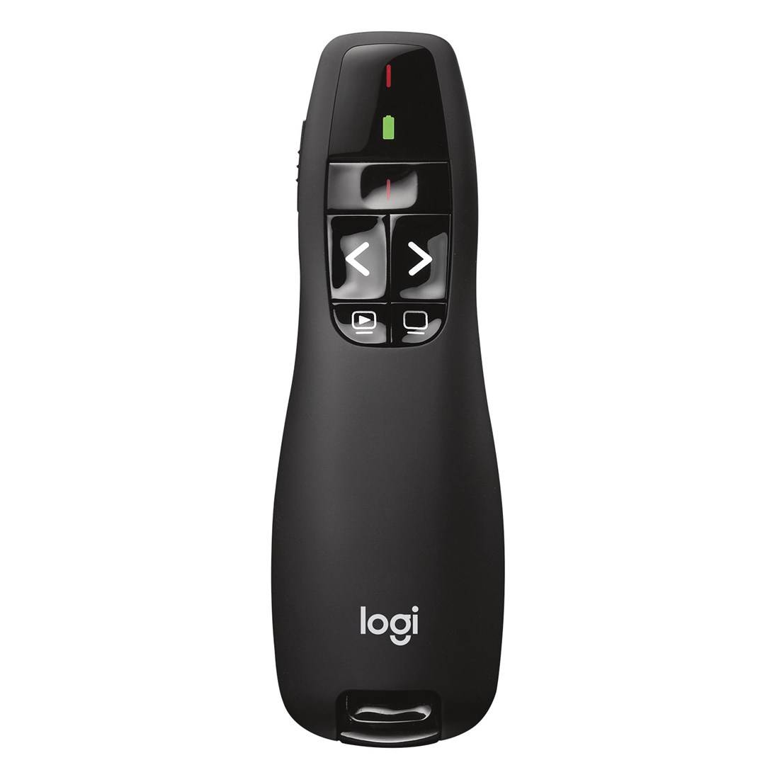 Logitech Presenter R400, sans fil, laser noir, 6 boutons, pile 2x AAA incluse, vente au détail-9
