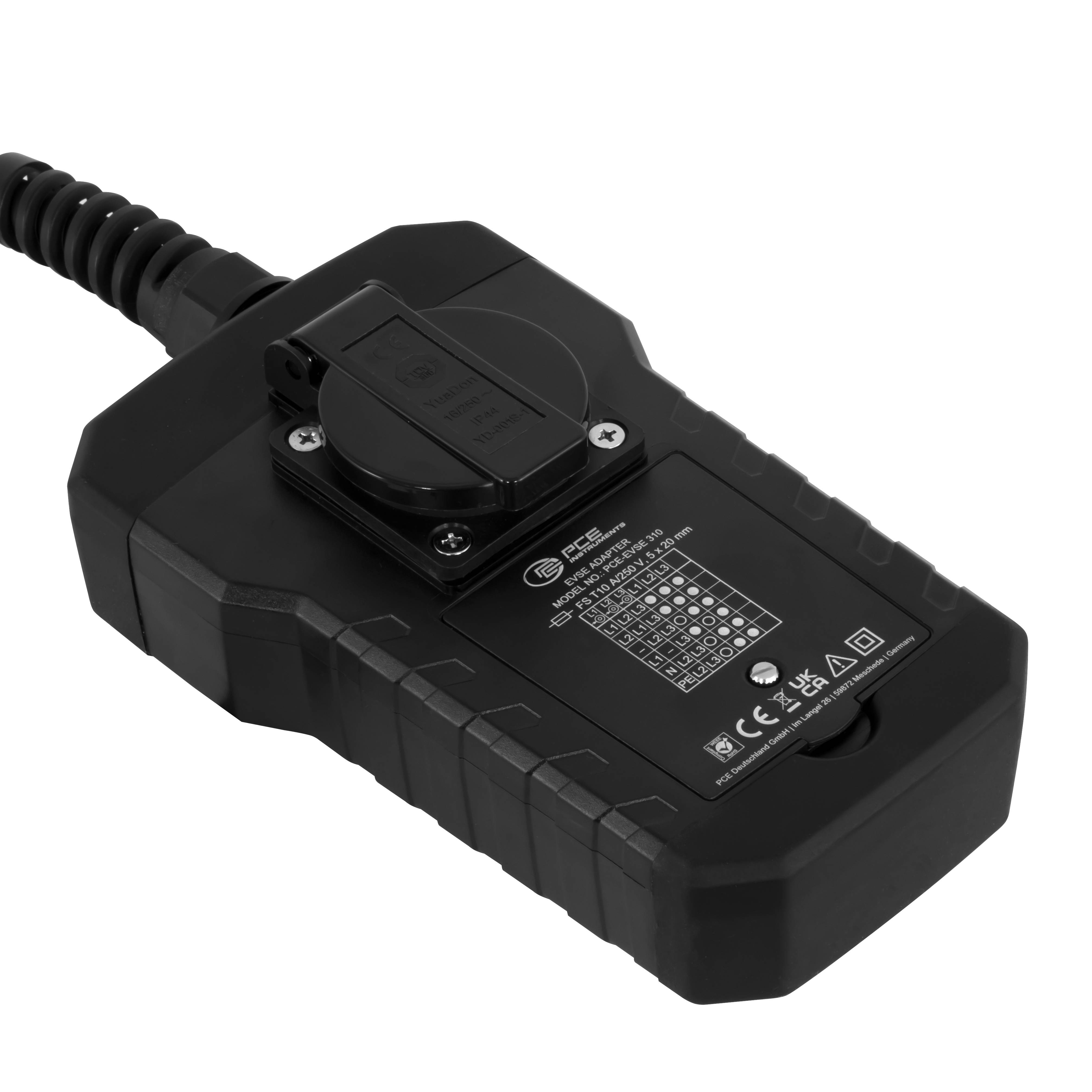 PCE Instruments Testeur d'installation eMobility type 2 mode 3 Nombre de connecteurs 5 x-1