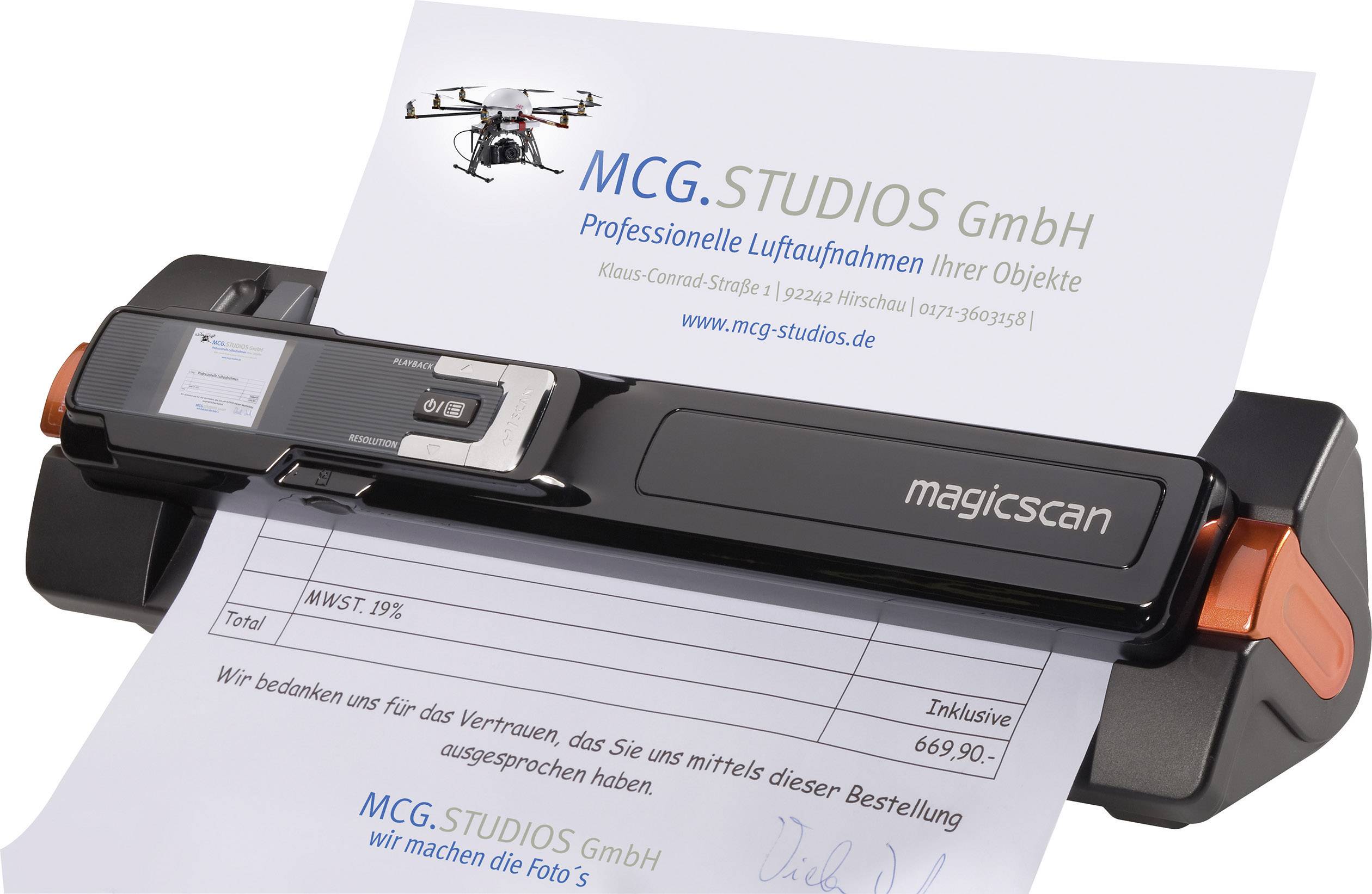 Mobil-Scanner 2in1 Mit Docking-Station Scanner De Documents A4 300 X ...