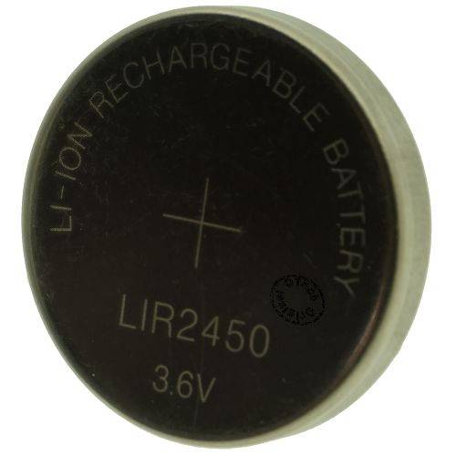 Batterie Bouton Rechargeable pour OTECH LIR 2450-0