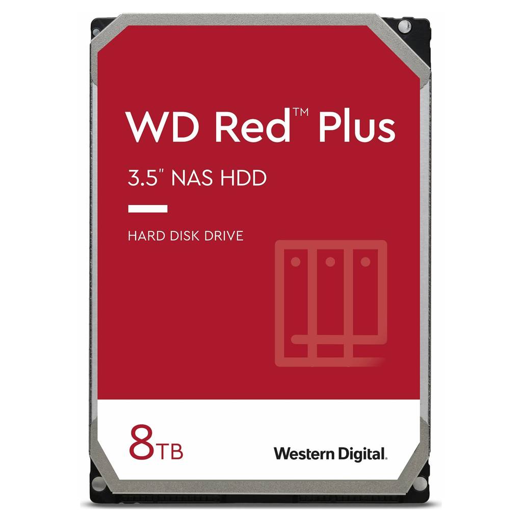 Disque dur interne Western Digital 8 TB SATA III WD80EFPX-4