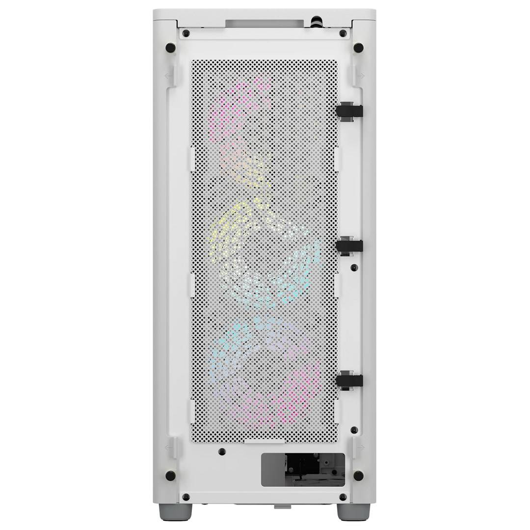 Corsair 2000D RGB Airflow, Small Form Factor (SFF), PC, Blanc, Mini-ITX, Mesh, Verre trempé, Multi-5