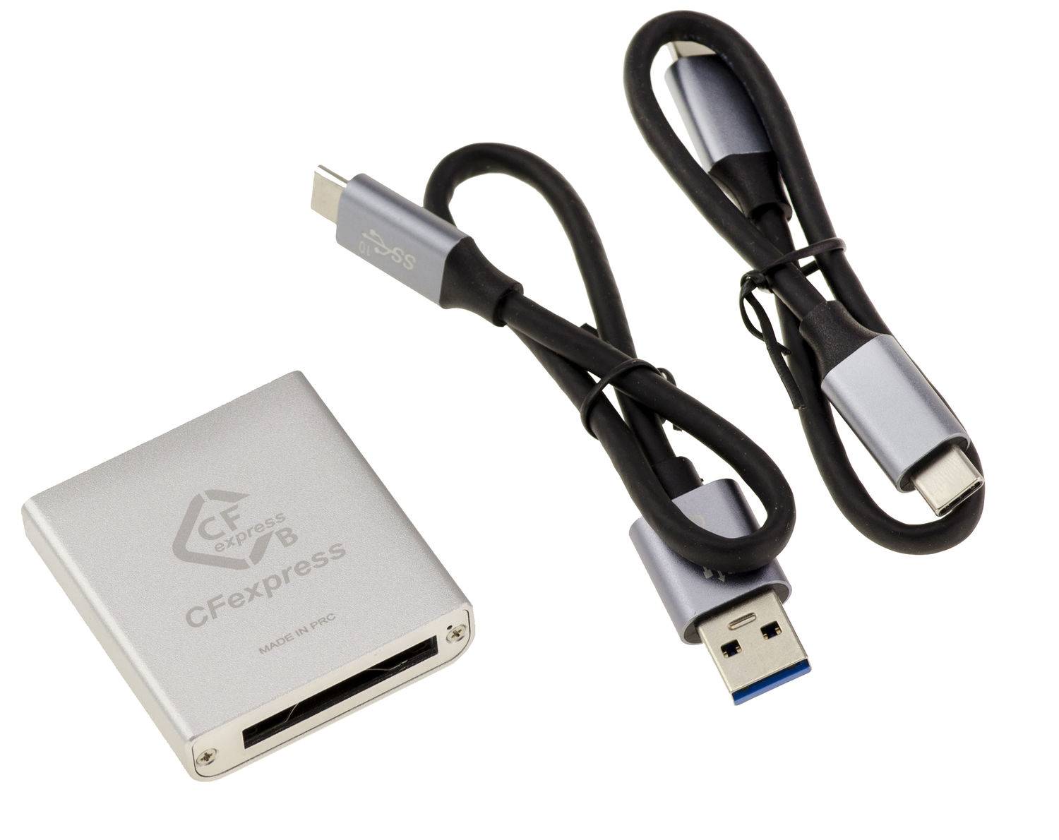 Lecteur enregistreur pour carte mémoire CFexpress Type B vers USB 3.1 10G-0