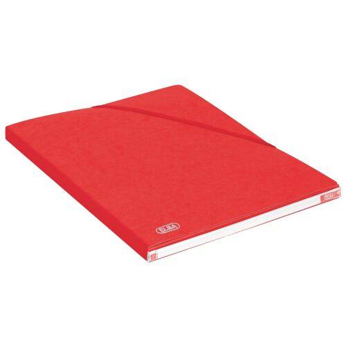 Dossier Oxford Alpina grande capacité dos 1,5 cm rouge - Lot de 10-0