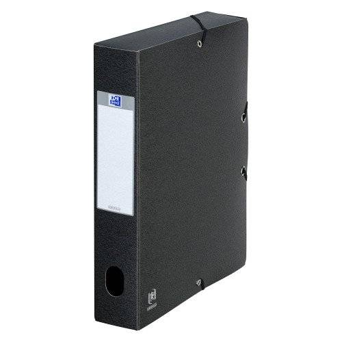 Chemise box Oxford Eurobox 24 x 32 cm dos 6 cm - noire-0