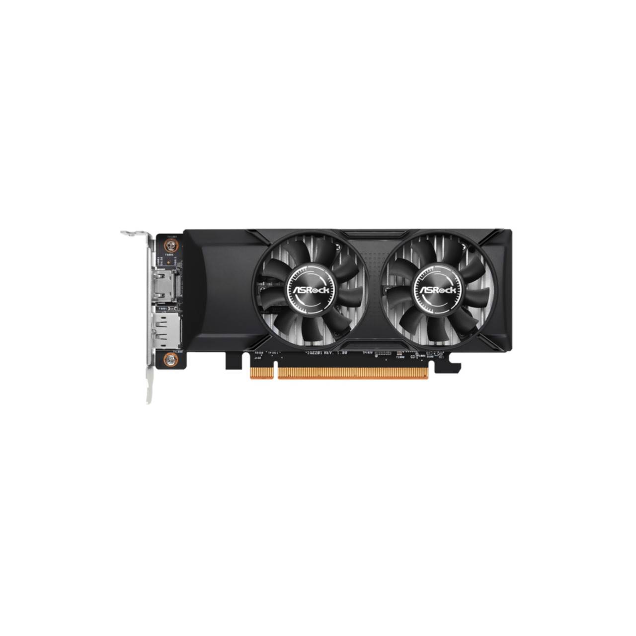Asrock Intel Arc A310 Low Profile 4GB, Arc A310, 4 Go, GDDR6, 64 bit, 7680 x 4320 pixels, PCI Express x8 4.0-1