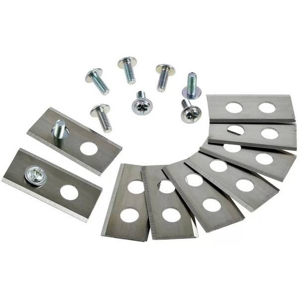 9x lames de couteau/lames de coupe de rechange (0,9 mm) pour toutes les tondeuses à gazon robotisées Worx Landroid