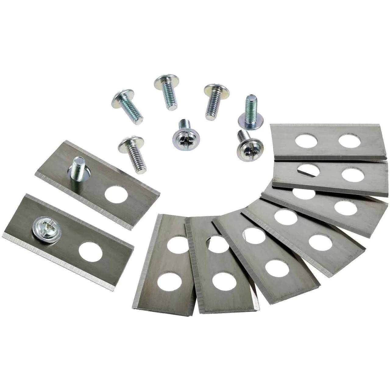 9x lames de couteau/lames de coupe de rechange (0,9 mm) pour toutes les tondeuses à gazon robotisées Worx Landroid-0